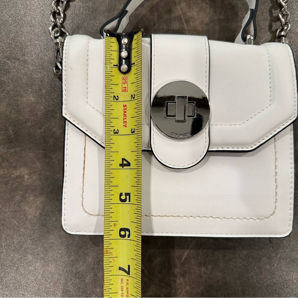 Steve Madden Banita Mini Crossbody Bag White Purse - Picture 7 of 7